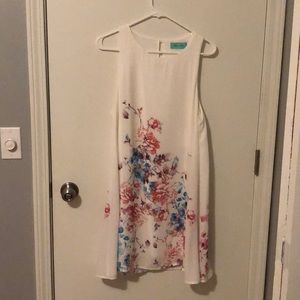 Floral swing dress
